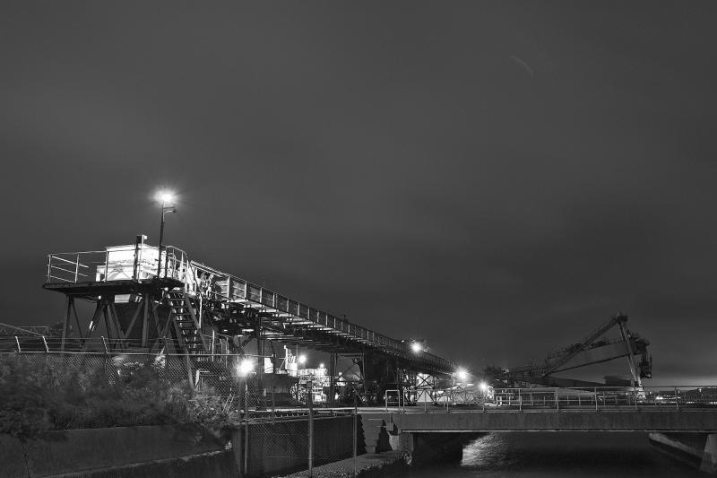 若松北海岸　工場夜景