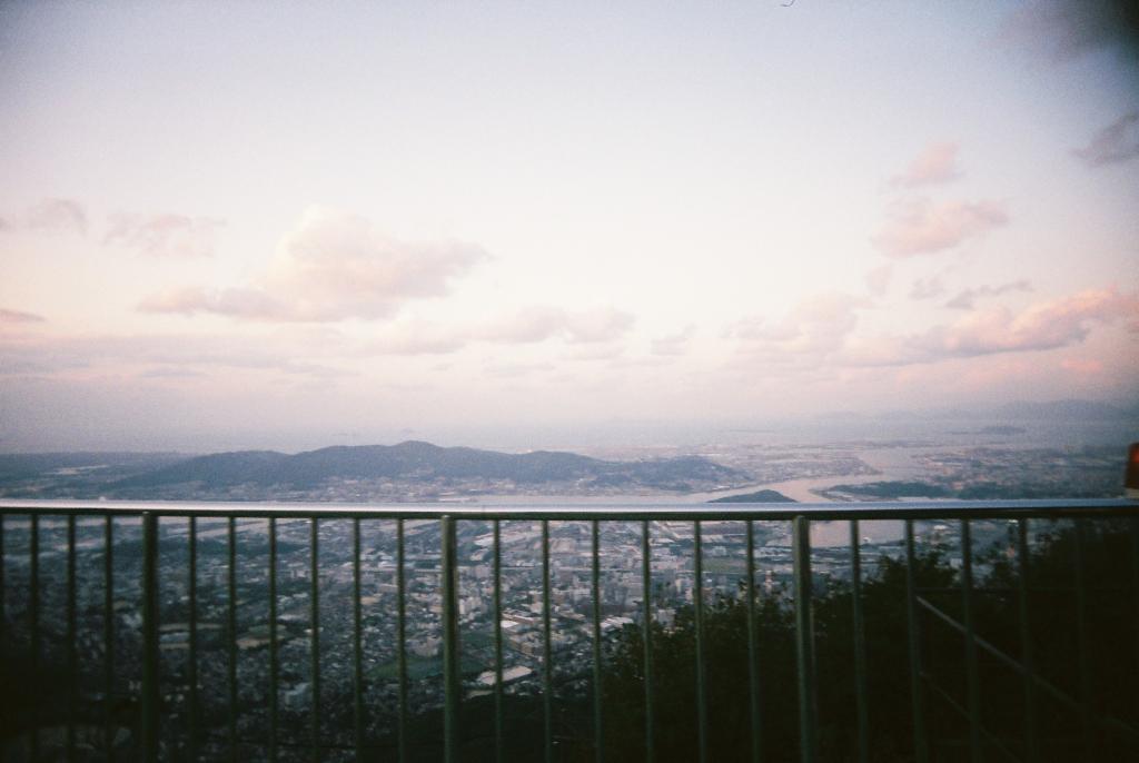 皿倉山山頂からの眺め